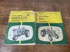 (2) John Deere 1010 + 4010 Operators Manuals
