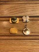 (4) John Deere Pins + Charms