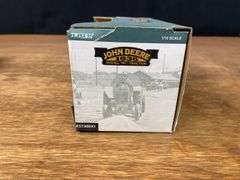 (2) 1/16 John Deere Skid Loader + BI NIB Ertl