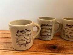 (4) 1980 MoorMan's Mugs