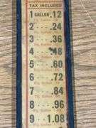 Vintage Gasoline Price Chart