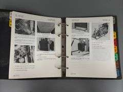 (2) John Deere Technical Information & Operator's Manuals Binders