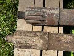 Model G Pedestals and Axle Shafts