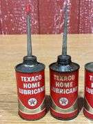 (5) Cans of Texaco Home Lubricant