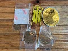 (5) John Deere Ornaments