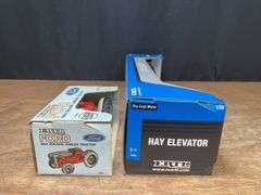 (2) 1/16 Ford NAA Golden Jubilee + Elevator NIB Ertl