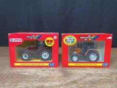 (2) 1/32 Steyr + Renault NIB Britains
