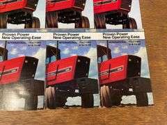 (10) IH Tractor Sales Literature