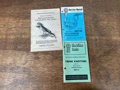 (3) IHC Implement Manuals