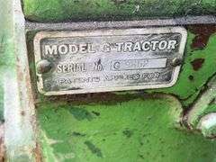 1940 John Deere Unstyled G