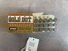 6 Boxes Speer Gold Dot 125/158 Gr. GDHP .357 Magnum