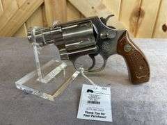 Rare Nickeled S&W Model 36 Chiefs Special .38 Special Revolver
