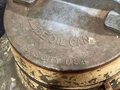 (2) Vintage Gas or Oil Cans