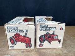 (2) 1/16 Farmall H + 350 NIB Ertl