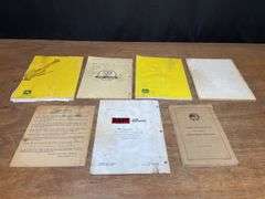 (7) John Deere, AC, Massey Manuals