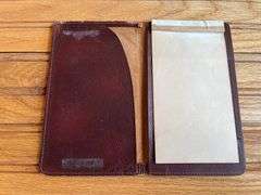 John Deere Leather Notebook