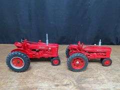 (2) 1/16 Farmall H + Farmall Super M-TA Ertl