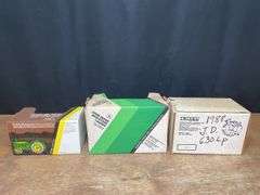 (3) 1/16 John Deere BR, 630, Skid Steer NIB Ertl