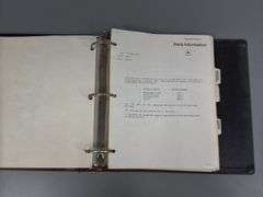 John Deere Information Library Binder For Mowers, Snowmobiles, Skid-Steers, & More