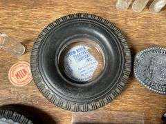 Tire Ashtrays, Belt Buckles, Etc...