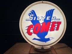 Silver Comet Gas Pump Globe