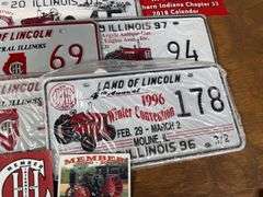 IH License Plates, Calendars, Show Plaques
