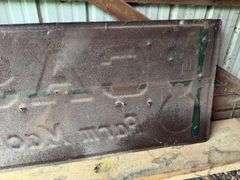 Case Farm Machinery Sign