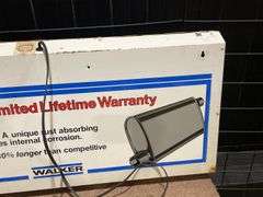 Walker Mufflers Lighted Sign