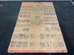Socony Mobilubrication Disc Chart