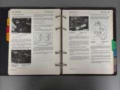 (2) John Deere Technical Information Binders