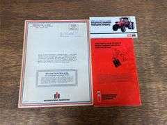 IH Sales Literature + Books