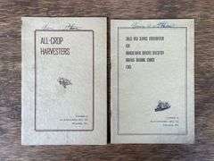 (6) Allis Chalmers Booklets