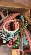 Crocheted Hangers, Decorative Plates, and Florals