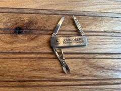 (2) John Deere Pocket Knives
