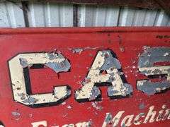 Case Farm Machinery Sign