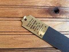 John Deere Straight Razor Strop