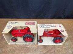 (2) 1/16 Farmall 350 + McCormick WD-9 NIB Ertl
