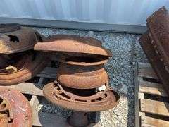 Visible Gas Pump Bases, Rings and Other Parts