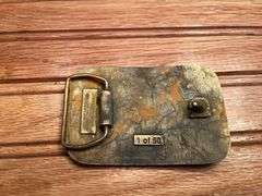 (3) John Deere Belt Buckles
