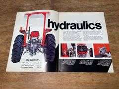 (10) Massey Ferguson Tractor Sales Literature