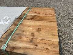 Western Red Cedar square edge