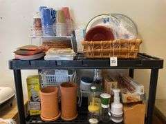 Paper Products and Dishes