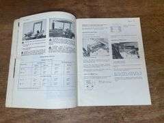 (4) John Deere Tractor Operators Manuals