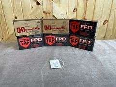 6 Boxes Hornady 110, 150, 168 Gr. TAP FPD, BTHP, BTSP .308