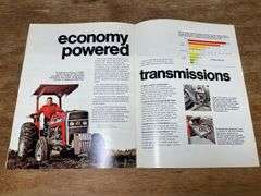 (10) Massey Ferguson Tractor Sales Literature