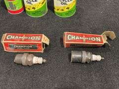 (8) Thermometer, Rain Gauge, Spark Plugs, etc...