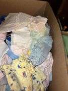 Vintage Handmade Baby Clothes, Pattern, and Fabric