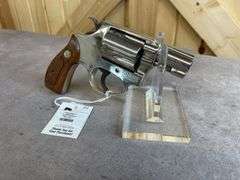 Rare Nickeled S&W Model 36 Chiefs Special .38 Special Revolver