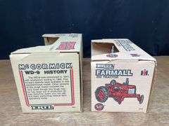 (2) 1/16 Farmall 350 + McCormick WD-9 NIB Ertl