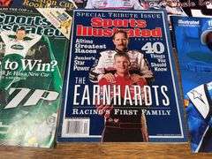 NASCAR Magazines + Memorabilia